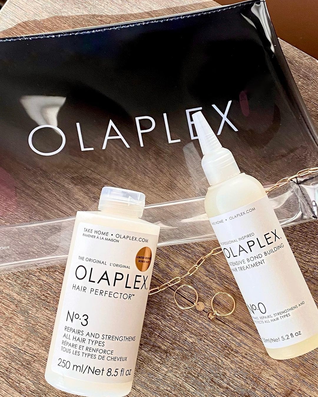 Two olaplex products near rings 
