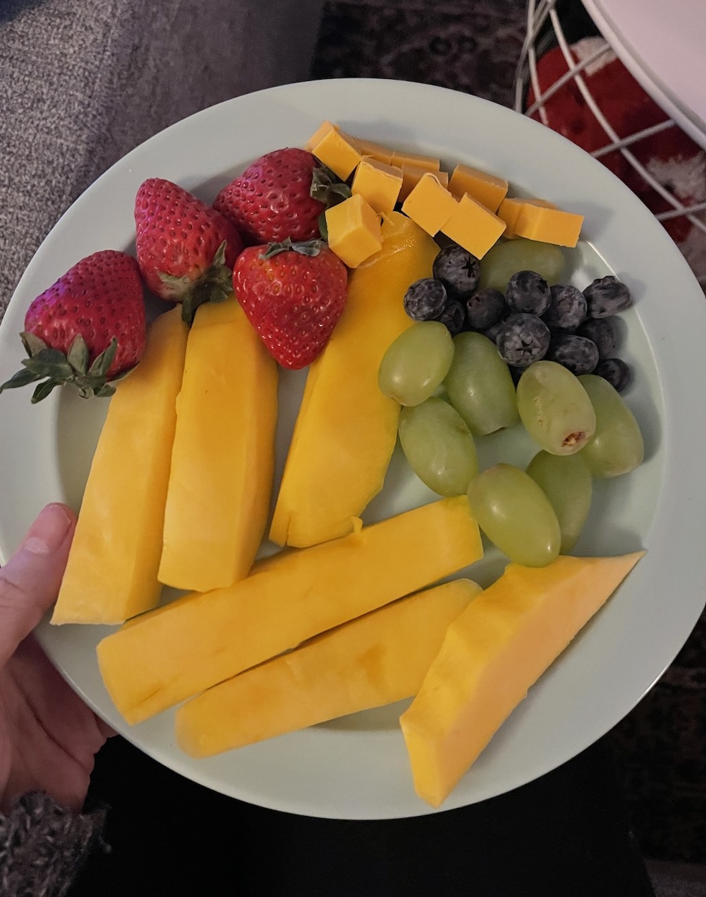 A fruit platter