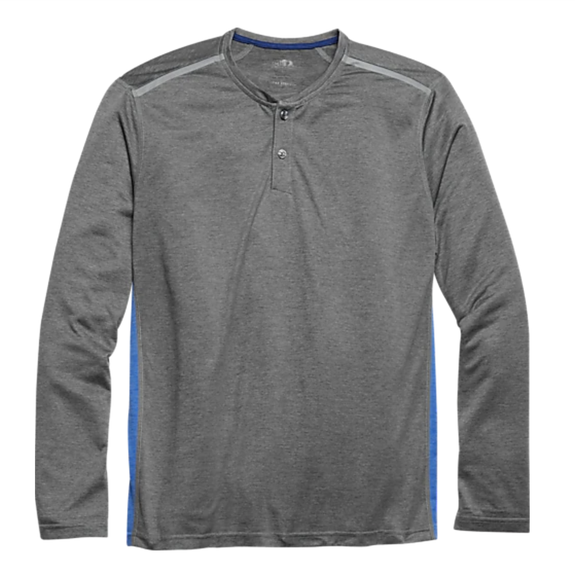 the long-sleeved Henley top