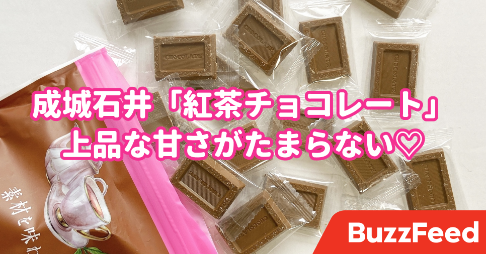食べる紅茶じゃん 成城石井の チョコレート 常に持ち歩きたいレベルの美味しさです
