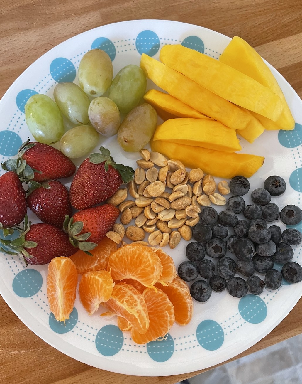 A fruit platter