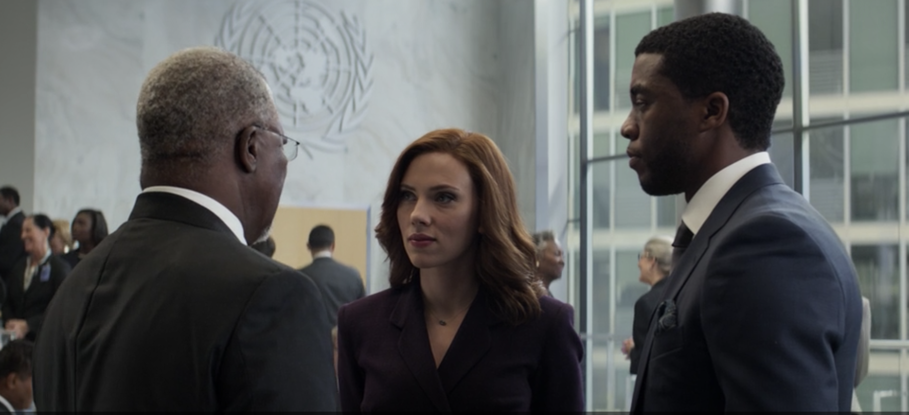 Natasha, T&#x27;Chaka, and T&#x27;Challa at the UN