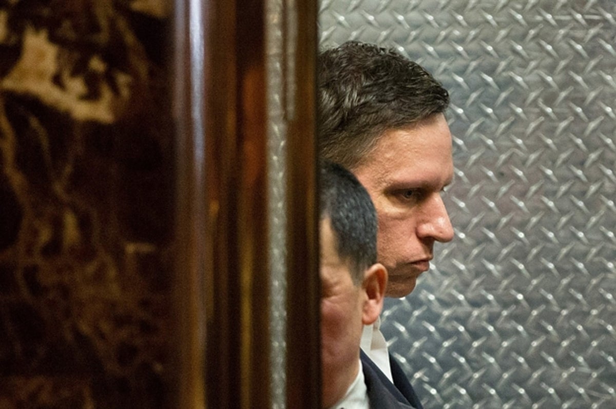 Peter Thiel Met With Racist Fringe While Backing Trump Peter Thiel Met With Racist Fringe While Backing Trump