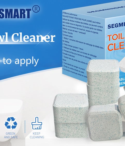The pack of toilet bowl cleaning tablets 