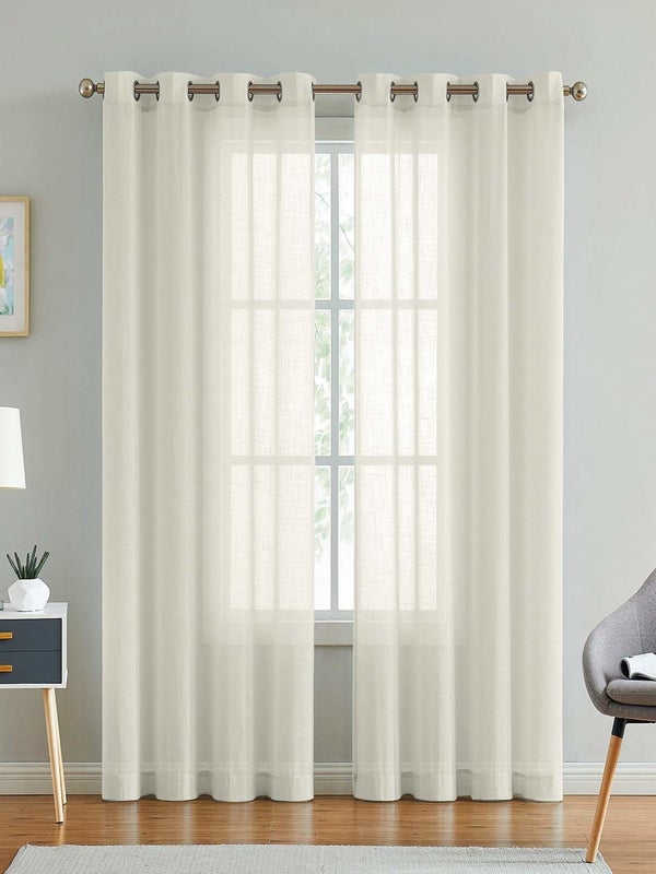 Sheer elegant window curtains
