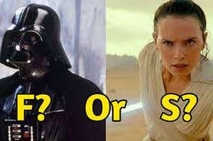 Is Darth Vader an F tier character, and Is Rey an S tier character?