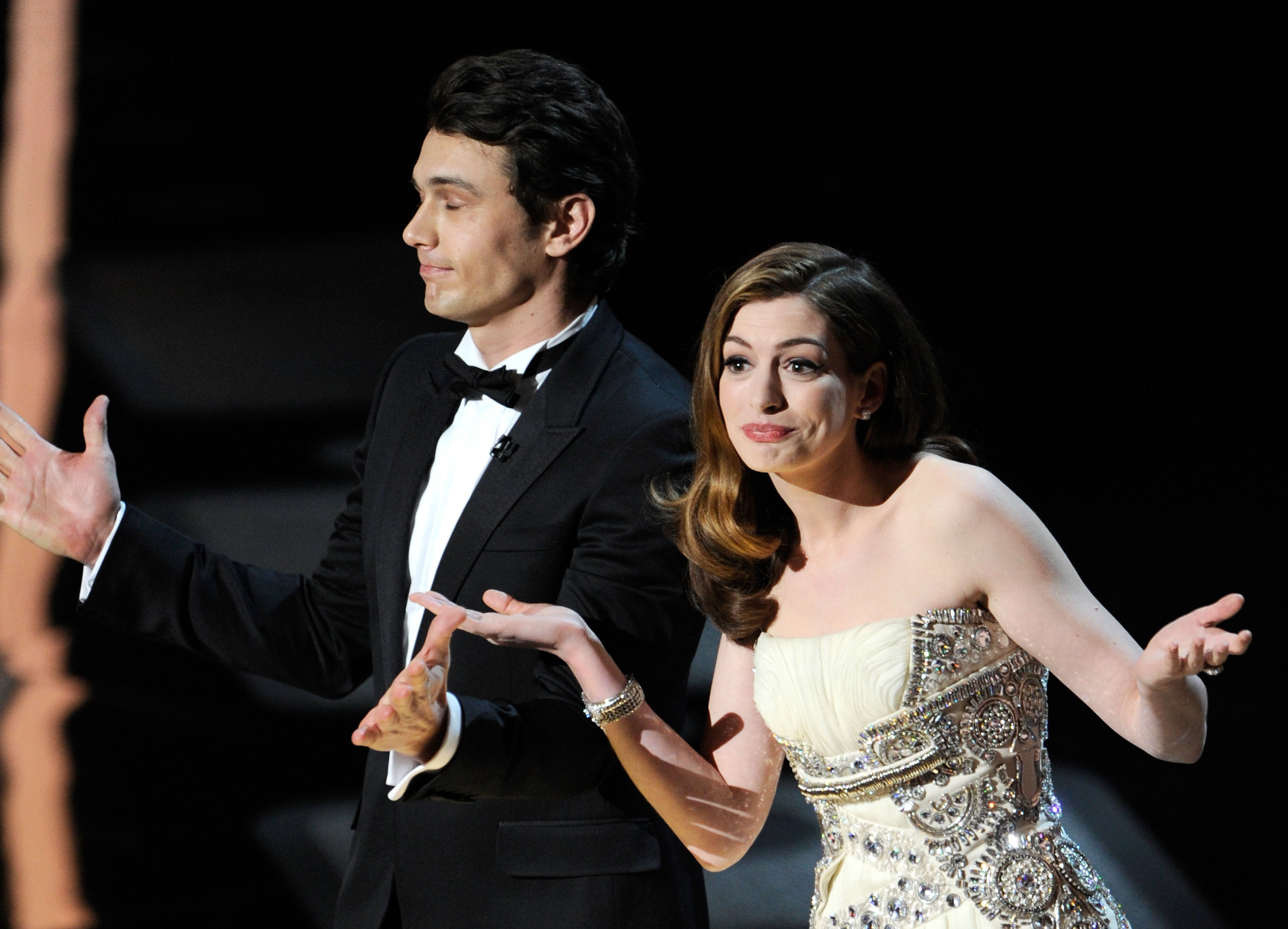 James Franco, Anne Hathaway's 2011 Oscars hosting gig was an 'uncomfortable  blind date,' show writers say