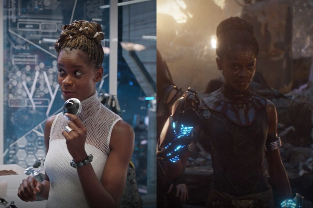 Shuri was a scientist in her first movie but a warrior in the second