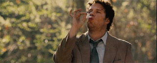 seth rogen smoking a joint