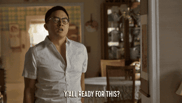 Bowen Yang as Edmund saying &quot;Y&#x27;all ready for this&quot;