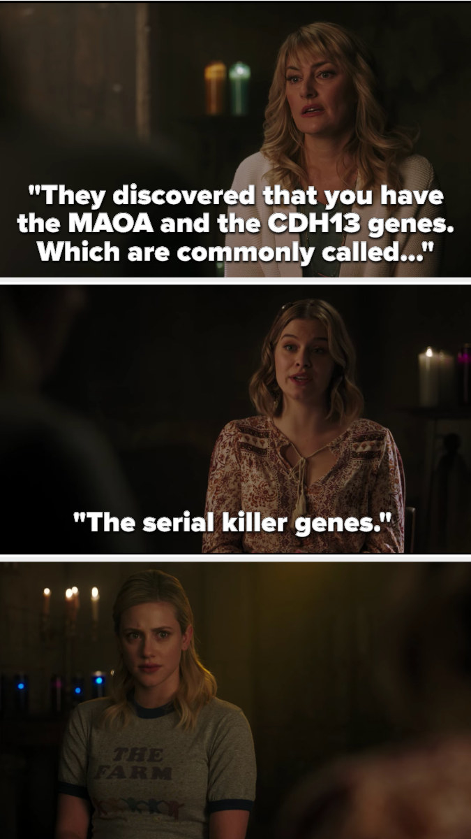 Betty learns she has the &quot;serial killer&quot; genes. 