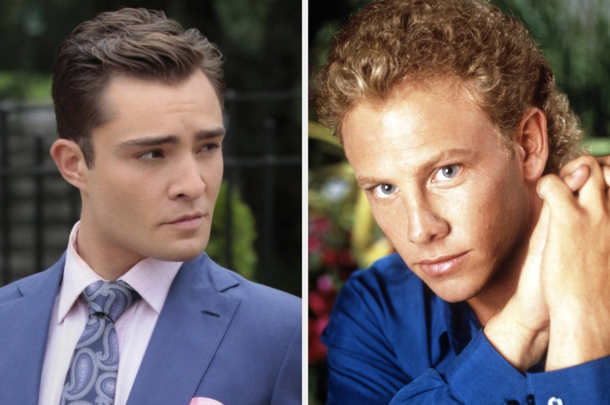 Ed Westwick and Ian Ziering