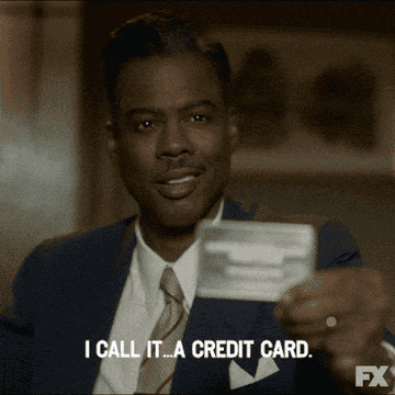 chris rock saying, &quot;i call it a credit card&quot;