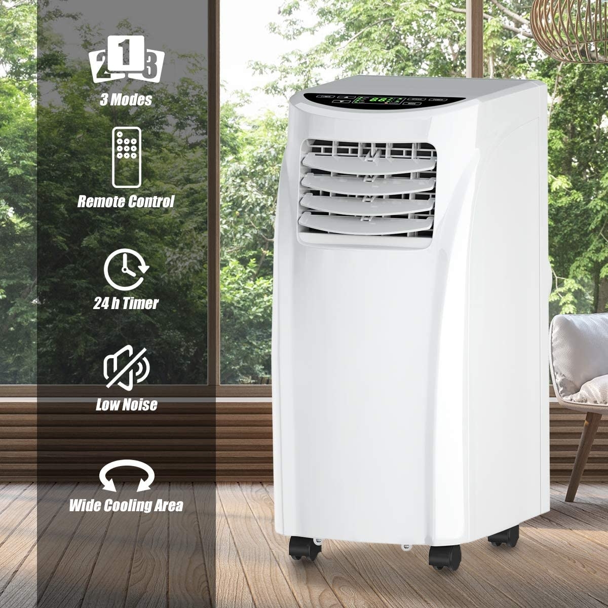 the portable air conditioner