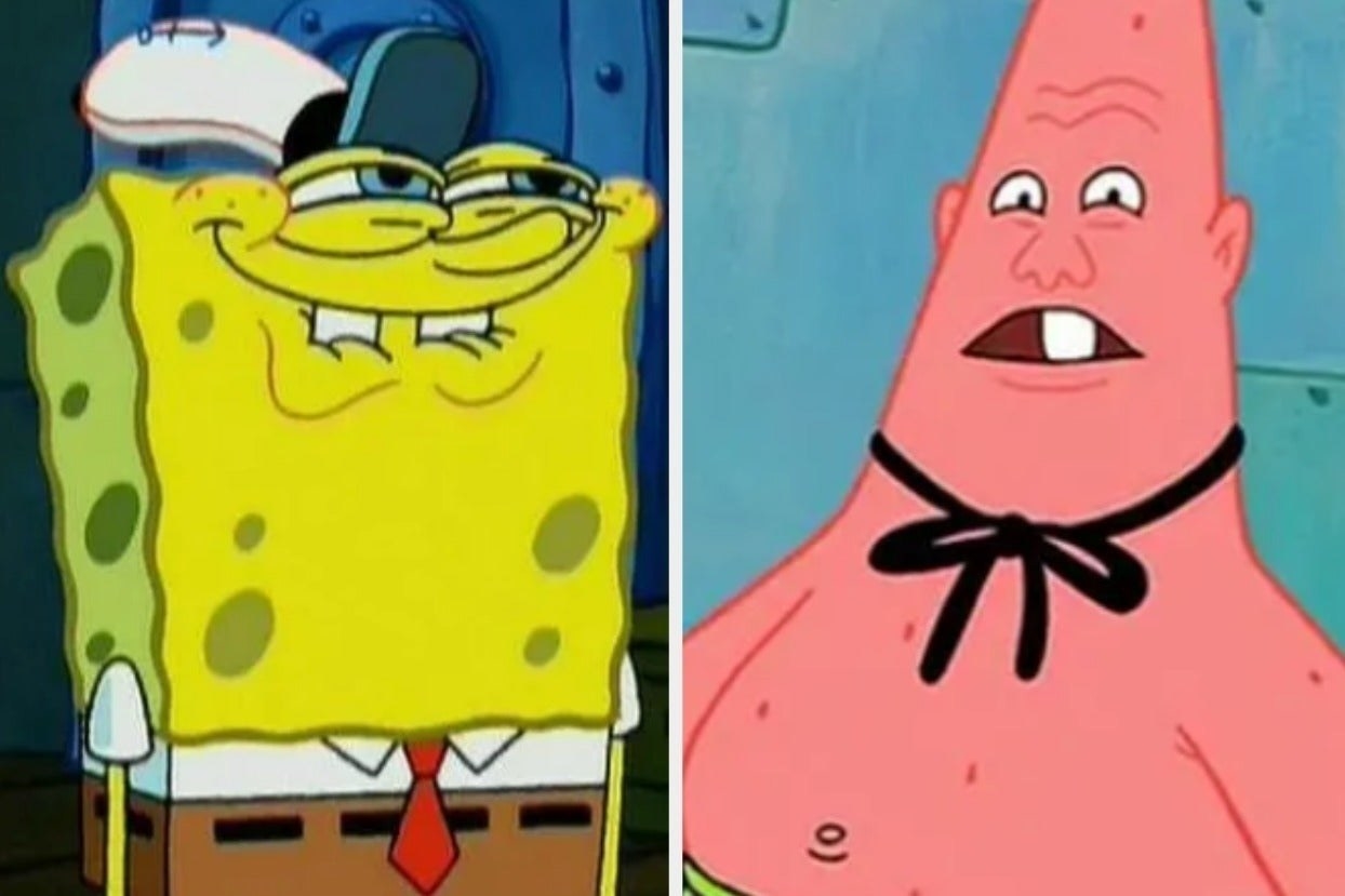 SpongeBob and Patrick 
