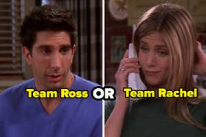 Ross and Rachel from 