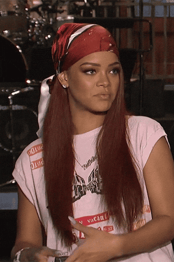 Rihanna&#x27;s judgmental side eye