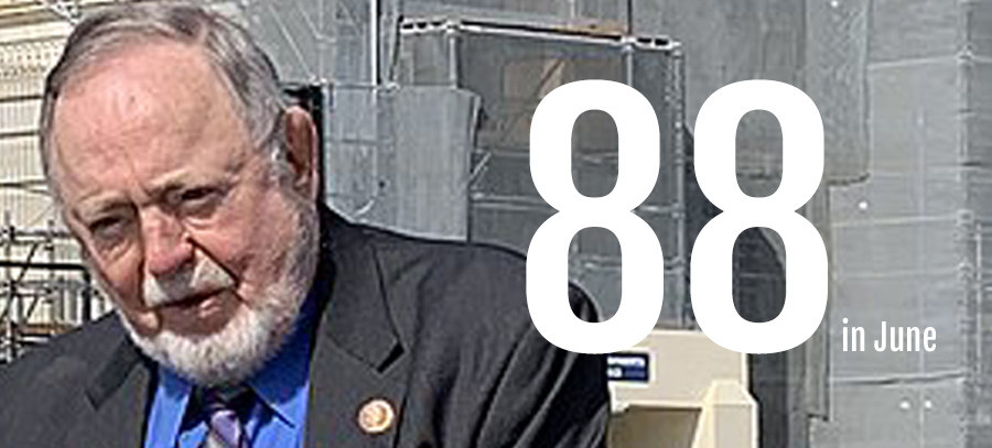 Rep. Don Young of Alaska turns 88 in June 2021. He&#x27;s been in office since 1973.