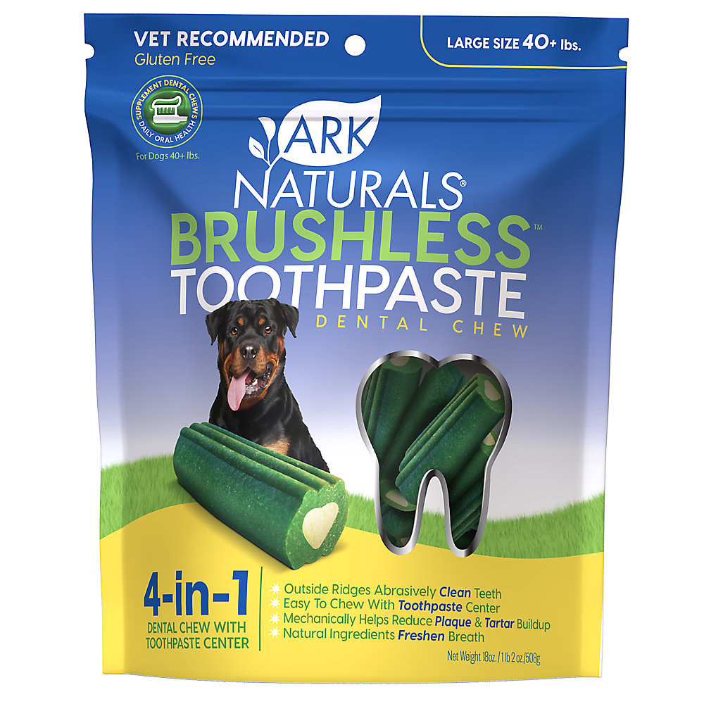 The pack of large dog dental chews