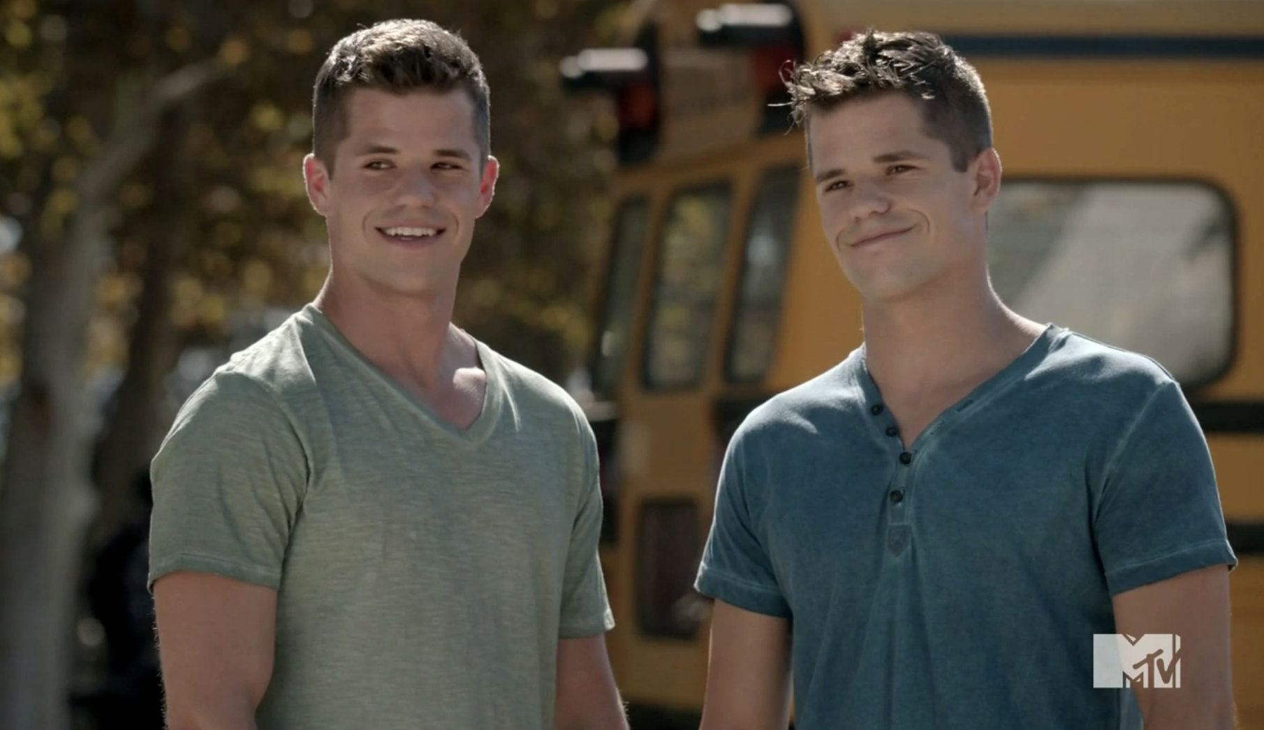 Max and Charlie Carver in &quot;Teen Wolf&quot;