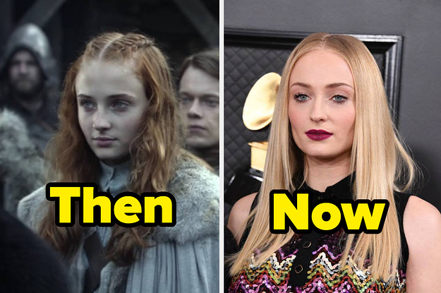 Game of Thrones Characters Then and Now