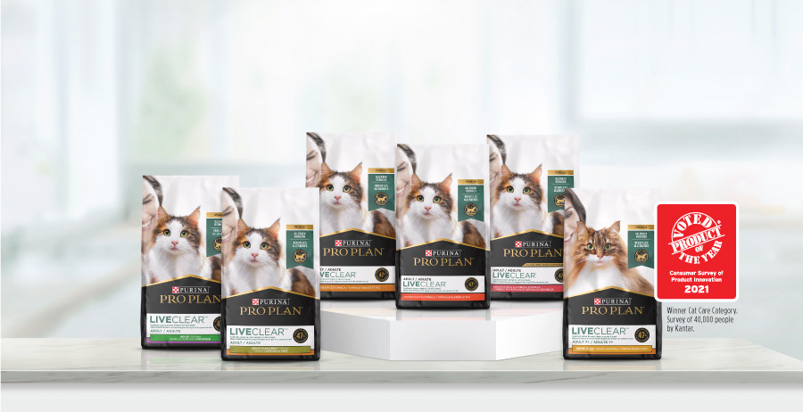 Pro Plan LiveClear cat food