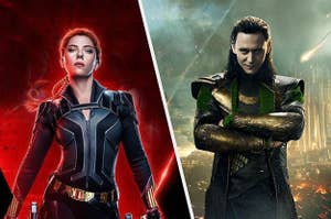 Black Widow and Loki gearing up for their upcoming solo movies