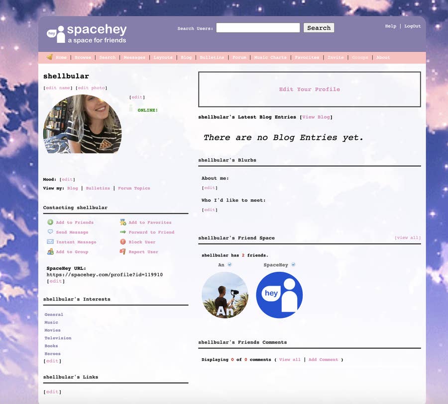 How To Recover Your Myspace — And Go On A Surprising Nostalgia Trip |  Mashable