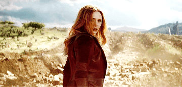 Elizabeth Olsen as Wanda Maximoff in &quot;Avengers: Infinity War.&quot;