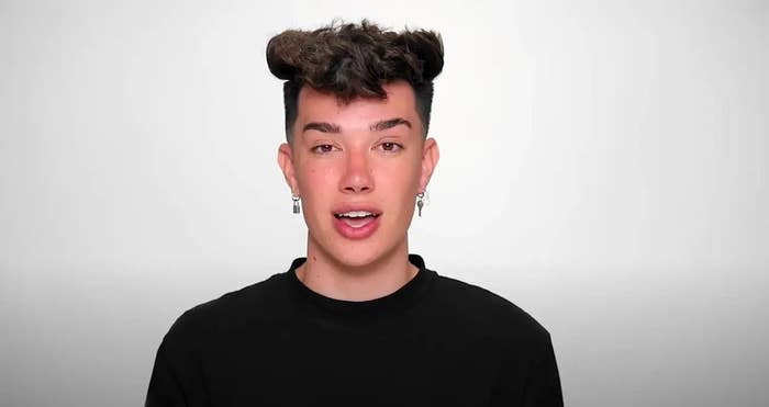James Charles talking in his YouTube video &quot;holding myself accountable&quot;