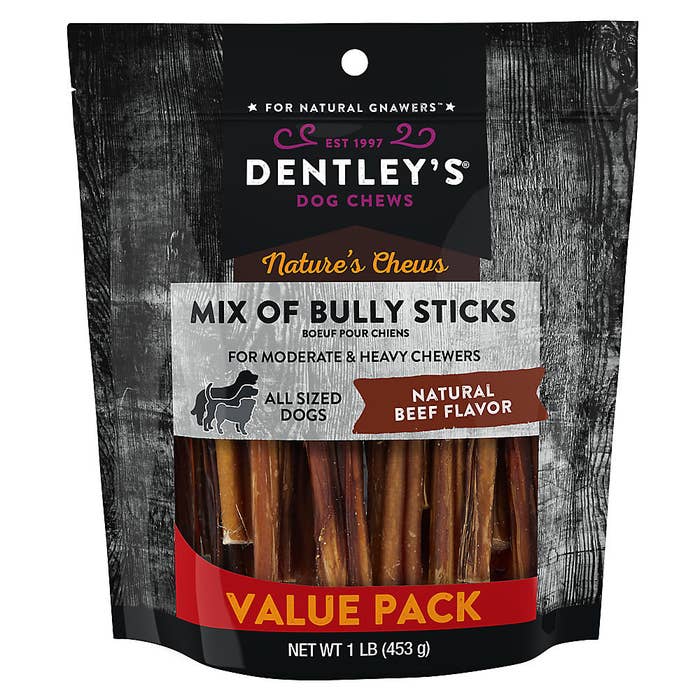 The bag of bully sticks