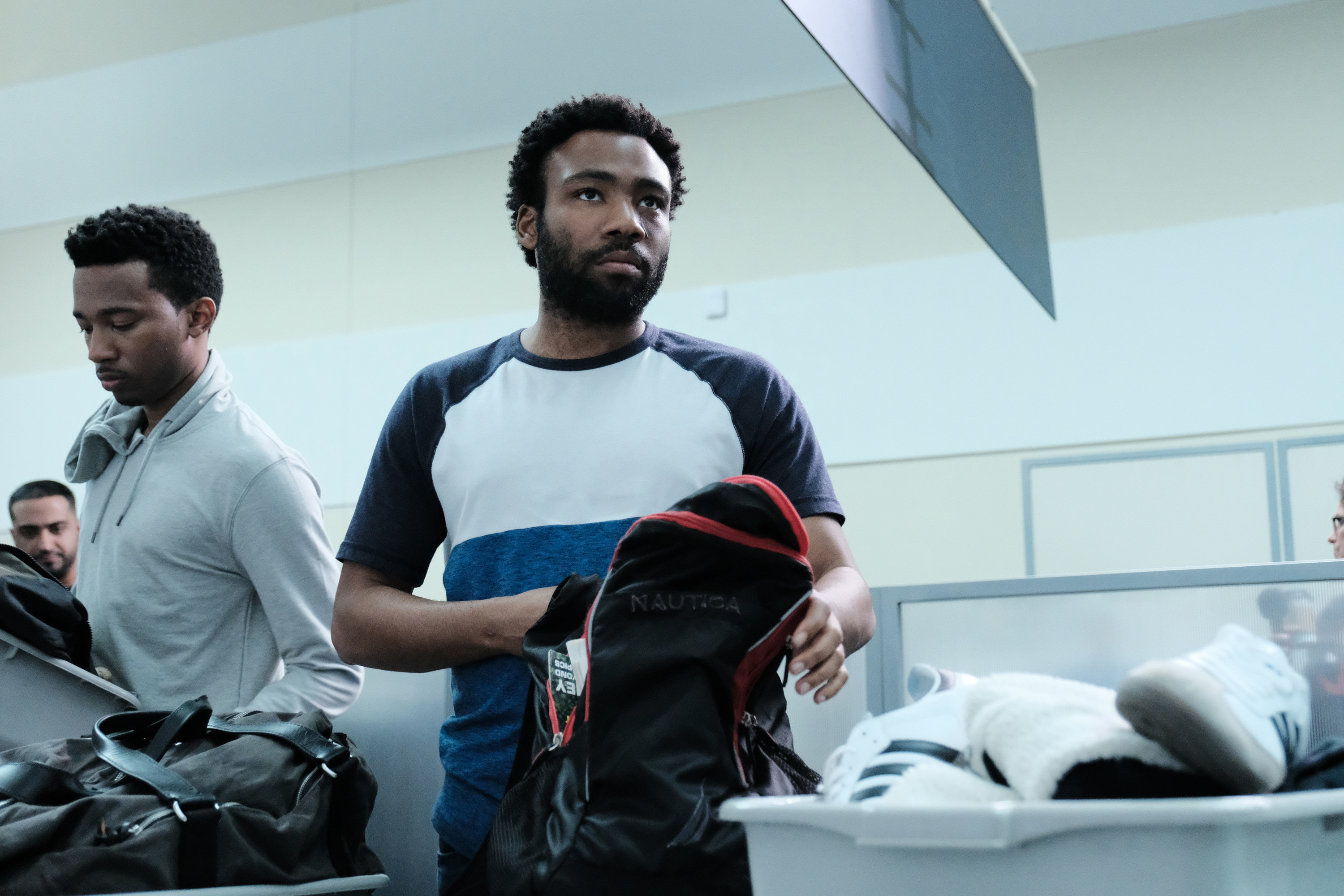 RJ Walker and Donald Glover from &quot;Crabs in a Barrel&quot; (Season 2, Episode 211)