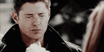 Holy water being thrown in Dean&#x27;s face
