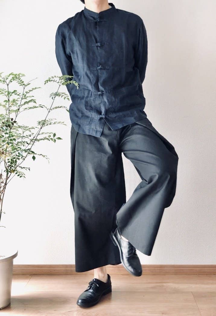 試着室で え 無印の ビックリするほどワイドなパンツ が個性的すぎる