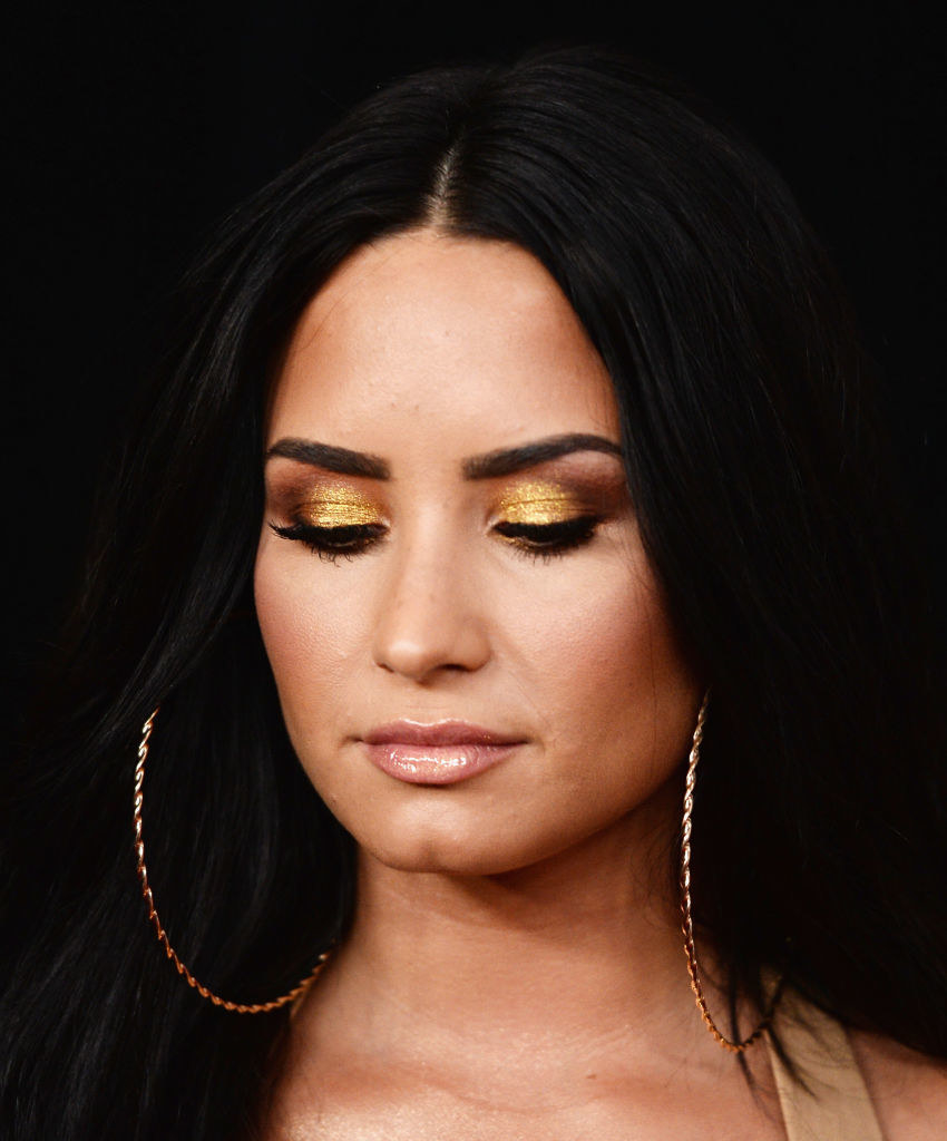 Demi Lovato arrives at 102.7 KIIS FM&#x27;s Jingle Ball 2017