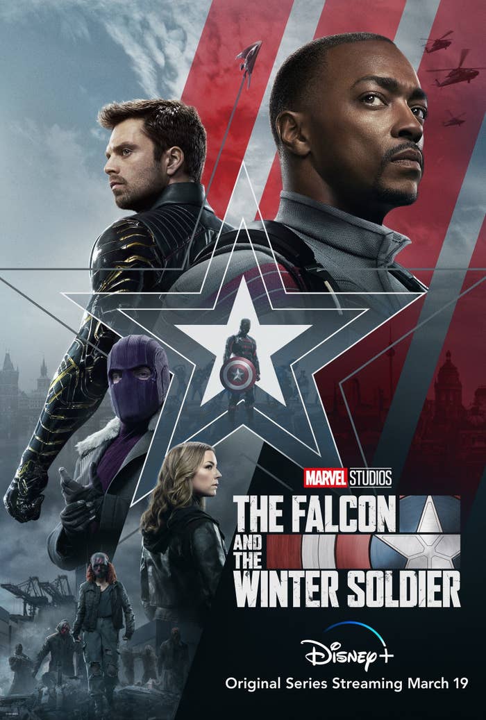 The Falcon and The Winter Soldier Disney+ Poster