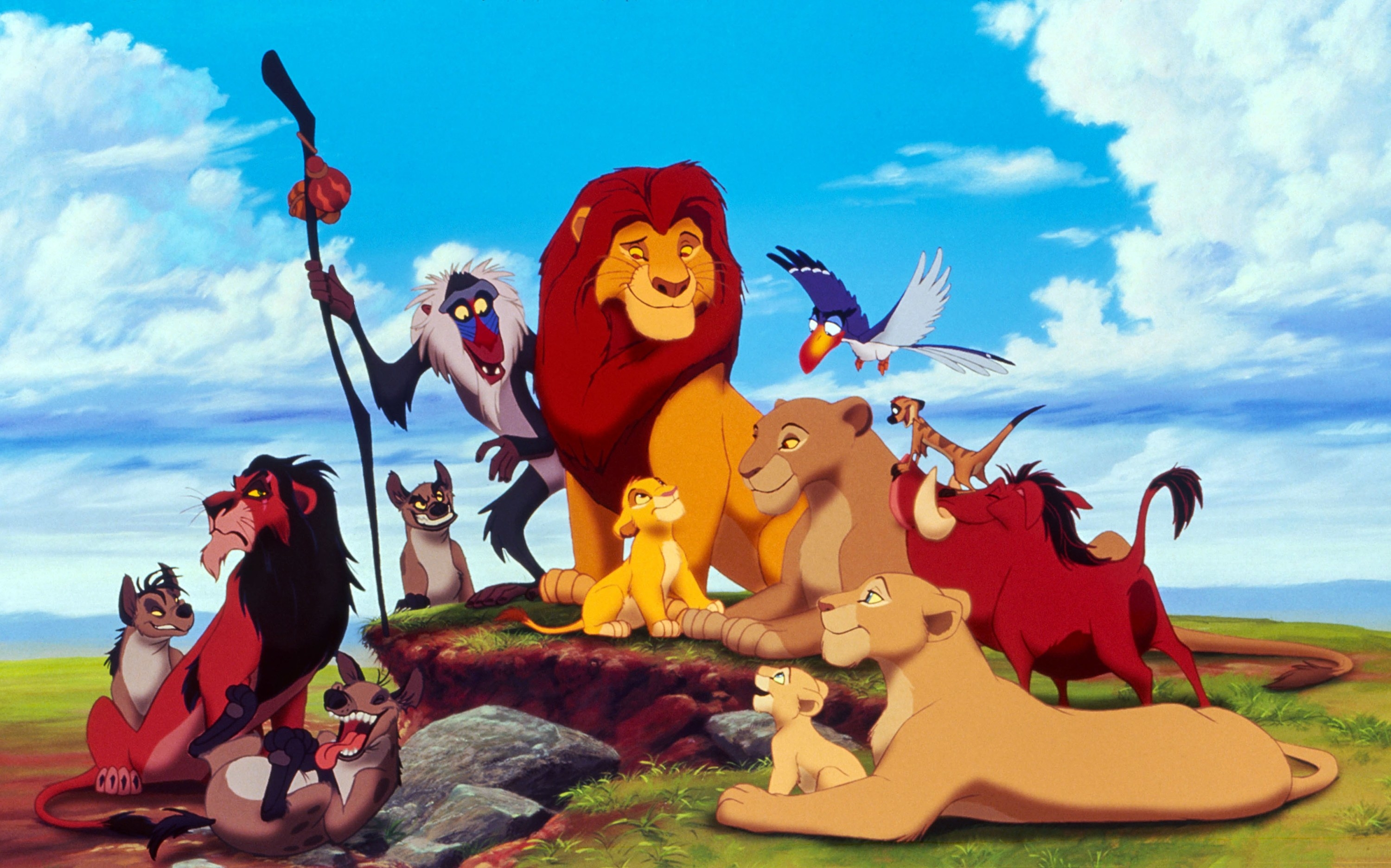 Publicity photo for the Lion King