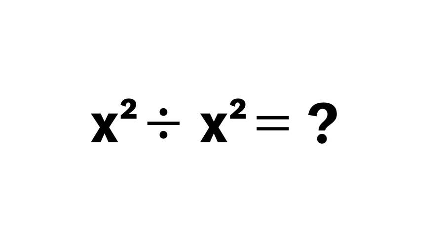 20x ÷ 4x＝◯」文系には難しい？ 中学生で習った「計算問題