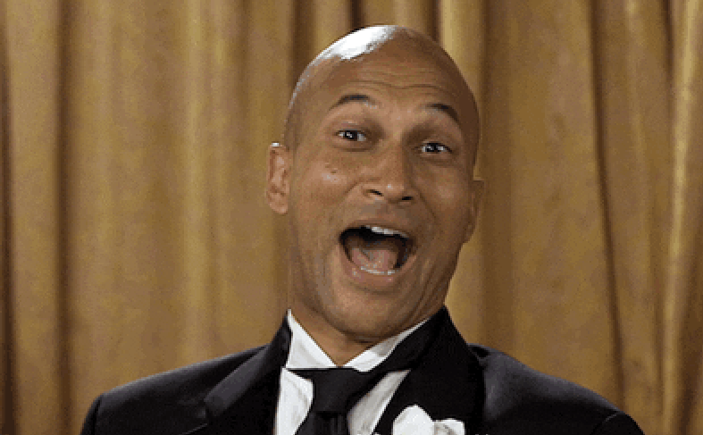 Keegan-Michael Key laughing