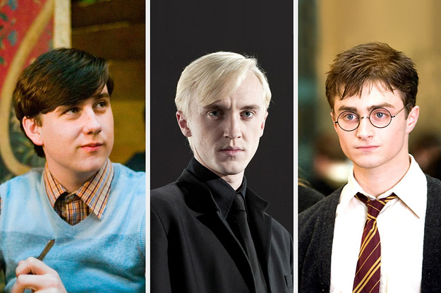 Neville, Malfoy, and Harry being boyfriend options for you