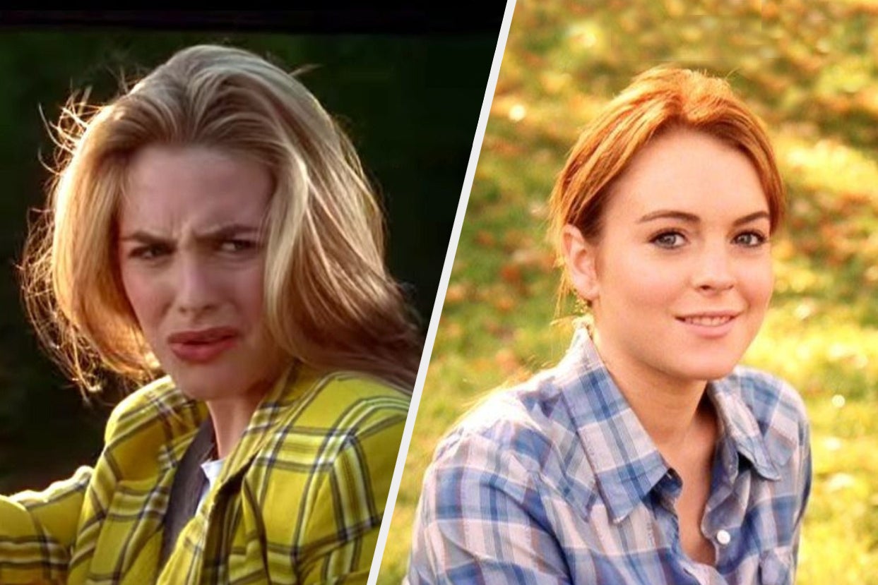 Cher horowitz giving Cady Heron a nasty look