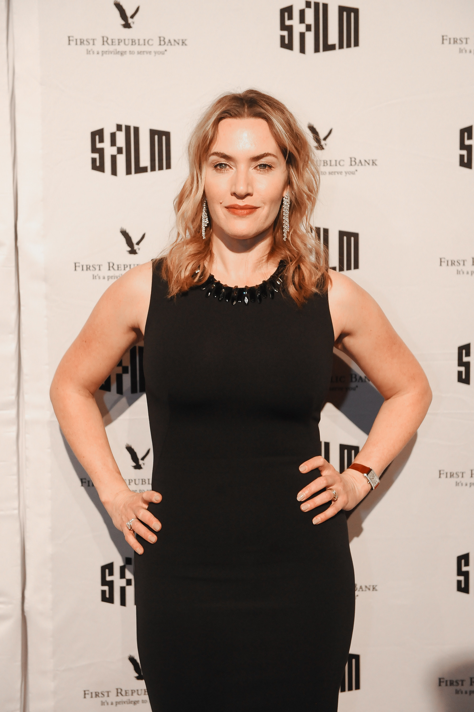 Winslet at the Palace of Fine Arts Theatre in 2017