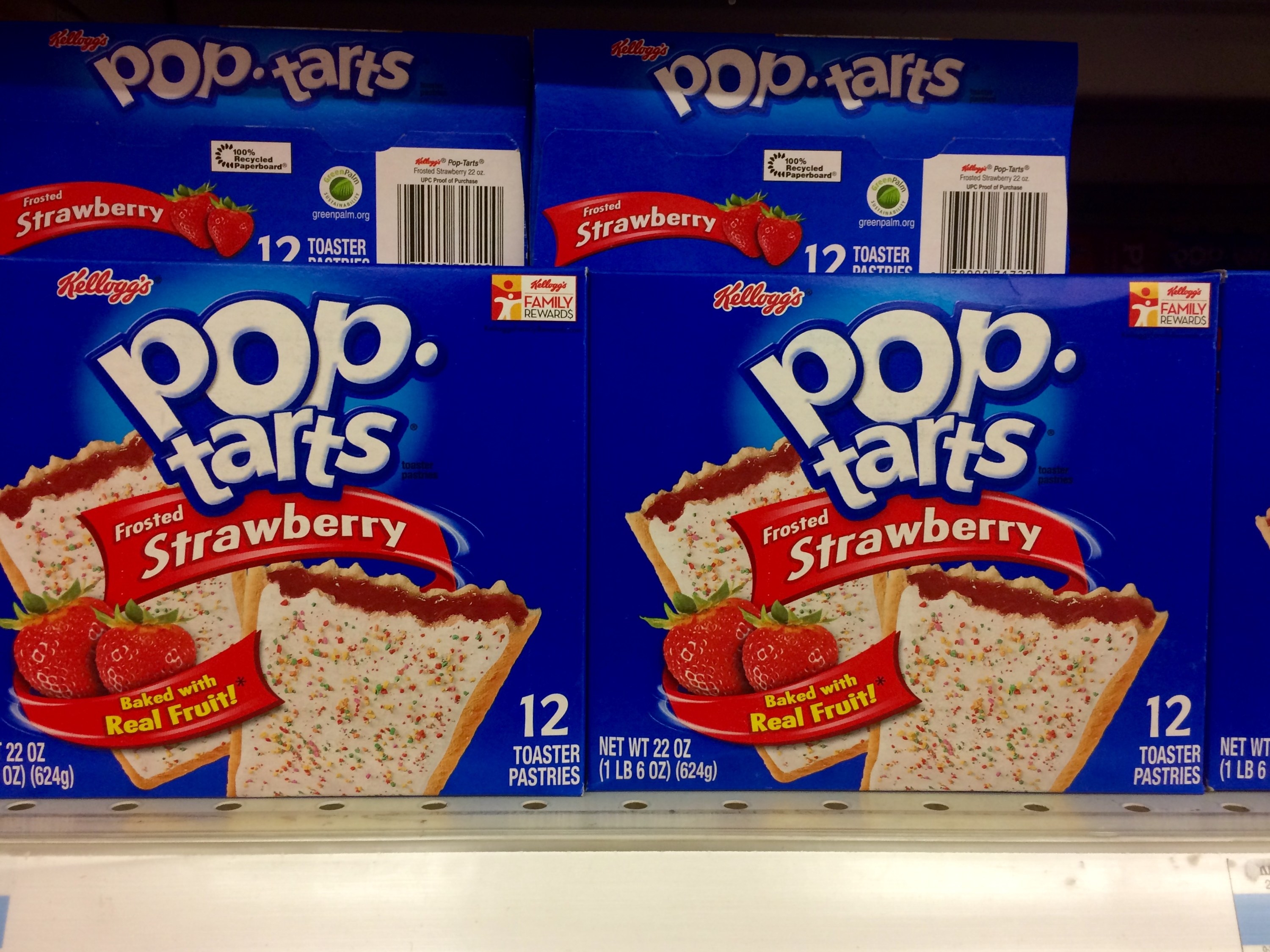 Boxes of Pop-Tarts