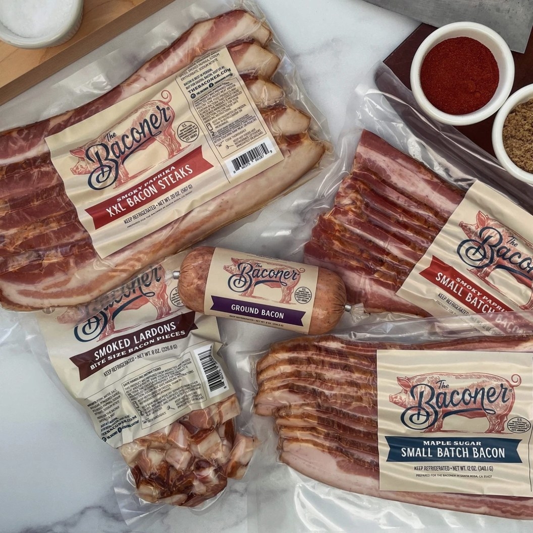 Bacon 5-piece set. 