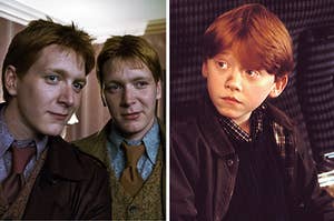 Fred and George and Ron