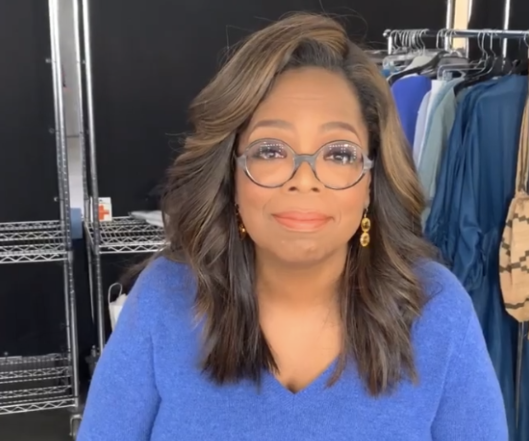 Oprah looking certain