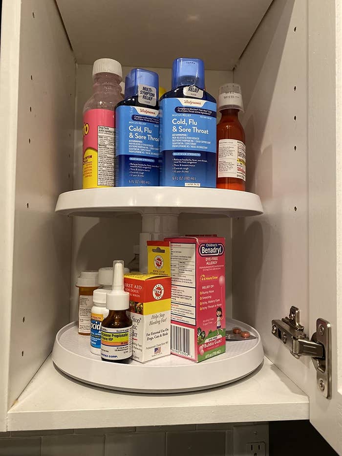 reviewer photo showing medicine on one of the organizers