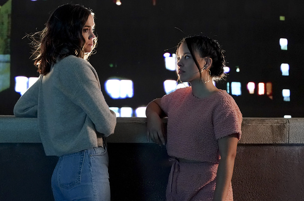 Callie and Mariana in a good trouble scene