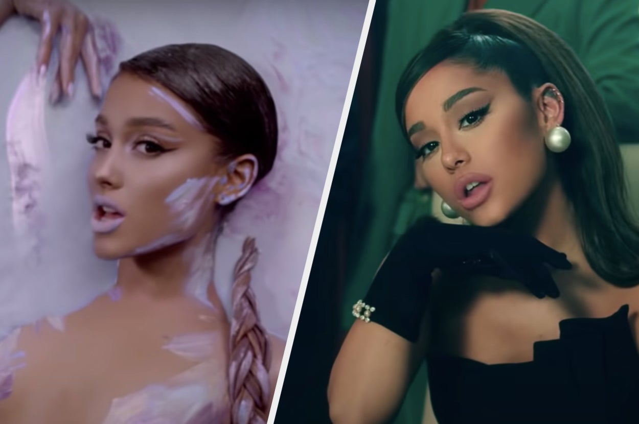 "God Is A Woman" and "Positions"