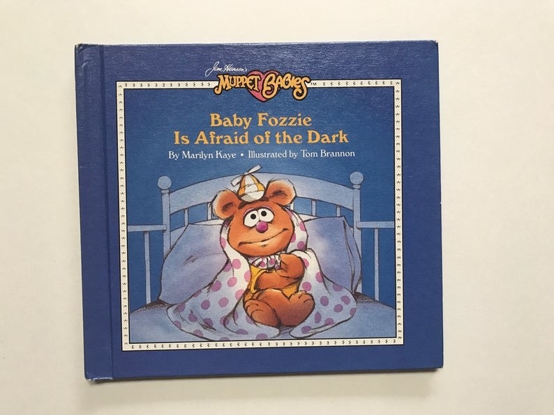 A Muppet Babies book titled Baby Fozzie Is Afraid of the Dark 